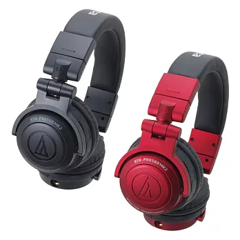 鐵三角Audio-Technica ATH-PRO500MK2 BK黑色版DJ放送頭戴監聽耳機