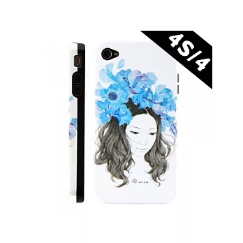 iPhone4S/4 Epicase 插畫設計.抗磨手機殼-girl