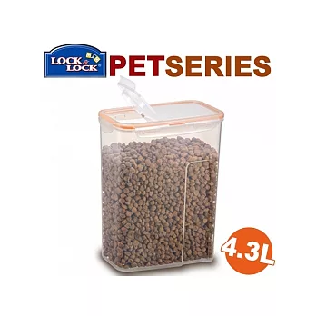 『HPL-714FP』樂扣寵物飼料收納長型保鮮盒(4.3L)