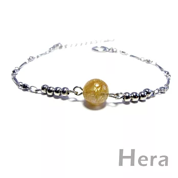 【Hera】伊人物語鈦晶簡約自我風手鍊