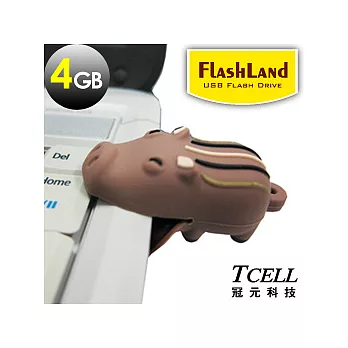 TCELL冠元 Flash Land快閃森林系列-4GB飽兒