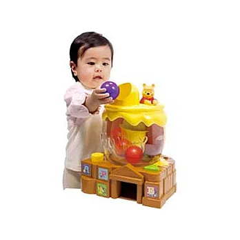 《DISNEY》迪士尼幼兒-維尼旋轉滑球機