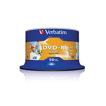 Verbatim 威寶 AZO DVD-R 4.7GB 16X 滿版可印片50P