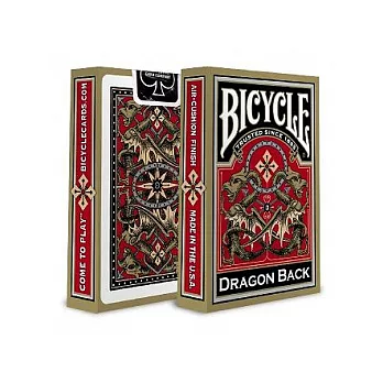 撲克牌 BICYCLE 808 時尚金龍背限量撲克牌