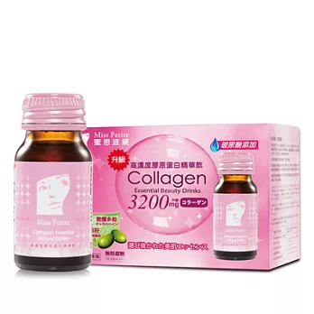 【蜜思波緹】二代高濃度膠原蛋白精華飲 1盒，共6瓶
