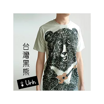 ：Urb.【烏熊麗麗】(台灣黑熊 與 烏克麗麗)男/米褐/L