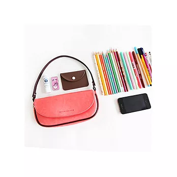 多用途隨身收納包-蜜桃粉