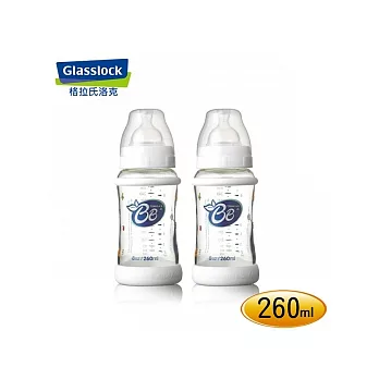 韓國【GlassLock】Jr.系列安全防摔玻璃奶瓶260ml (一入)