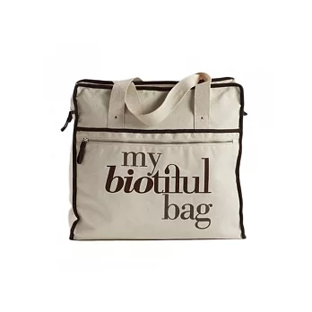 CANDY系列-有機棉Weekend Bag-Brown