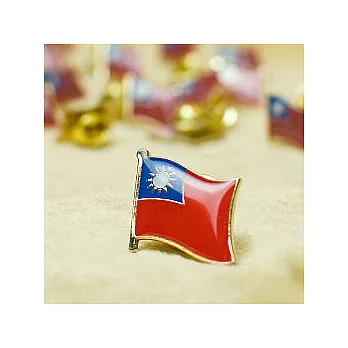 【國旗商品創意館】台灣國旗徽章4入組