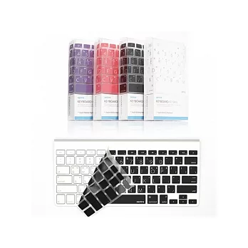 BEFINE KEY SKIN-Apple Wireless Keyboard專用鍵盤保護膜(KUSO英文Lion版)-黑