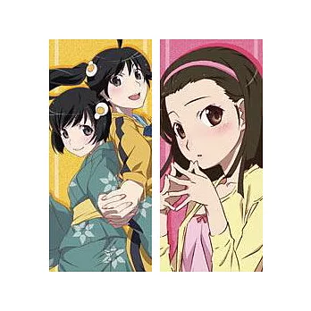 偽物語磁鐵書籤二枚組：火炎姐妹＆千石撫子