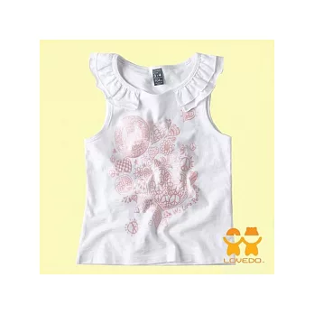 【LOVEDO-艾唯多童裝】音樂旅行 愛粉嫩背心-7號
