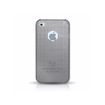 KEYDEX iPhone 4 / 4S 晶鑽保護殼(透明款)-黑色