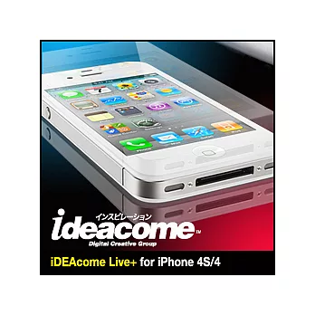 iDEAcome（Live+系列）iPhone 4S極致輕薄晶透無痕觸控螢幕防護貼（適用機型：iPhone 4S/4）