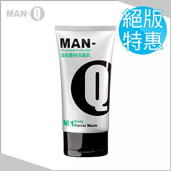 MAN-Q M1海泥磨砂洗面乳(100ml)