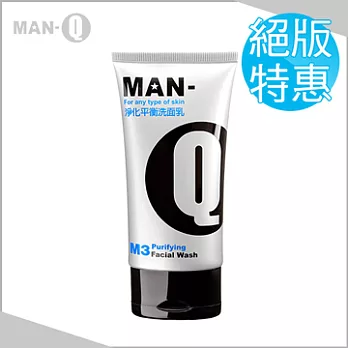 MAN-Q M3淨化平衡洗面乳(100ml)