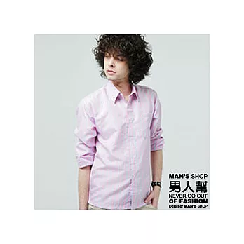 【男人幫】S5153＊紮實高密度 【韓版休閒牛津布長袖襯衫】E款-M size