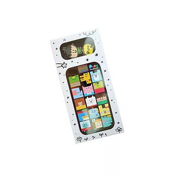 iPhone4/4s手機殼(動物方塊)B