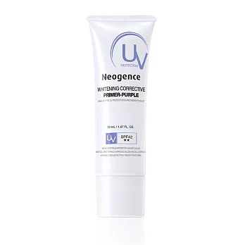 Neogence 活膚美白潤色隔離乳(紫色) SPF42/★★