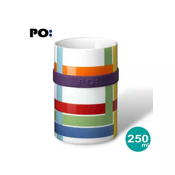 《PO:》經典雙層杯 - 街道圖 (250ml)