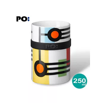 《PO:》經典雙層杯 - 電路板 (250ml)
