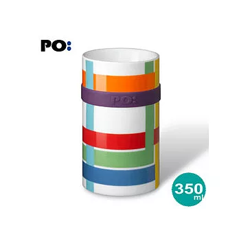 《PO:》經典雙層杯 - 街道圖 (350ml)
