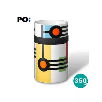 《PO:》經典雙層杯 - 電路板 (350ml)