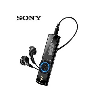 SONY Walkman數位隨身聽2GB(NWZ-B172F)送豆豆耳機(炫光黑)