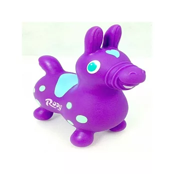 跳跳馬噴水公仔-亮紫色