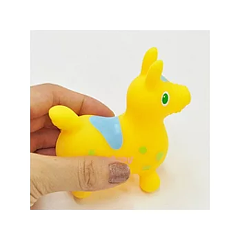 跳跳馬噴水公仔-亮黃色