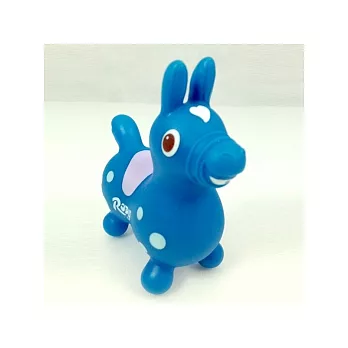 跳跳馬噴水公仔-藍色