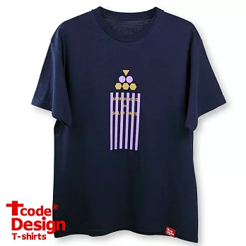 Tcode 0022【Steady ＆ Solid】普版S藏青色-美國棉T