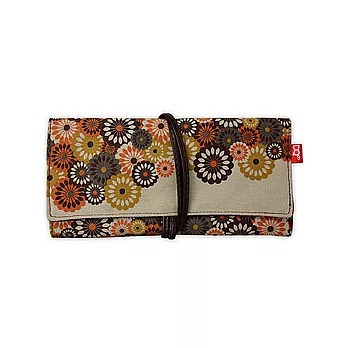 《DQ》Jewel 3折式隨行珠寶袋(秋燦菊)