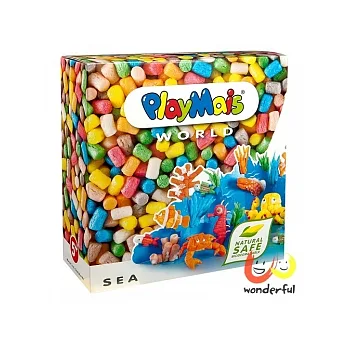 Playmais 玩玉米創意黏土主題禮盒-海底世界