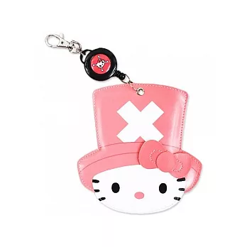 航海王 x KITTY - KITTY造型票夾(附伸縮繩)