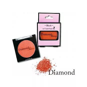 Diamond beauty鑽石馬卡龍腮紅餅(NO.7香甜蜜桃)