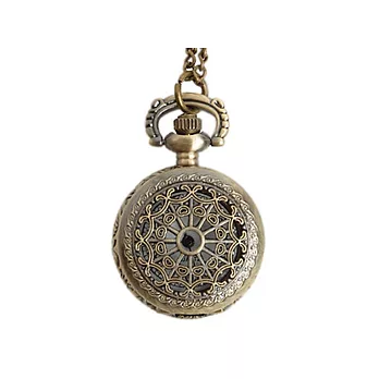 Watch-123 一網情深-小型復古項鍊懷錶