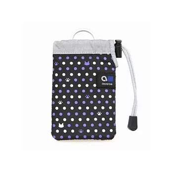 Kenko Aosta chou chou系列 小型數位相機袋/手機袋(紫色小貓)