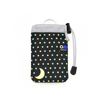 Kenko Aosta chou chou系列 小型數位相機袋/手機袋(黃綠色星星)