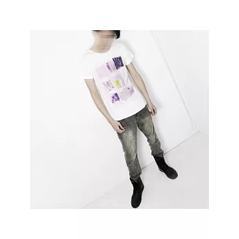 【IAN】舊燈泡 男裝 有機棉短袖T L號 Organic Cotton