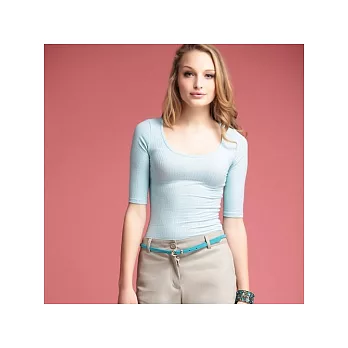 【Mirror米洛時尚】俏麗反摺休閒褲MIT台灣製造-卡S