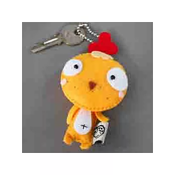 【Hello】咕咕雞不織布鑰匙圈