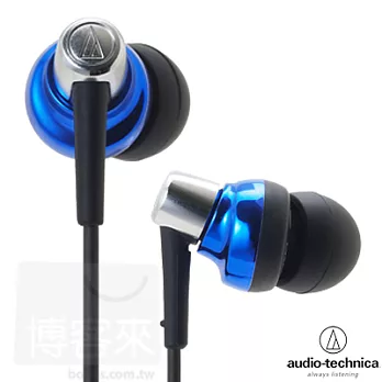 鐵三角Audio-Technica ATH-CKM300 藍色版 BL 耳道耳機