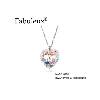 Aurora純銀水晶項鍊-18吋