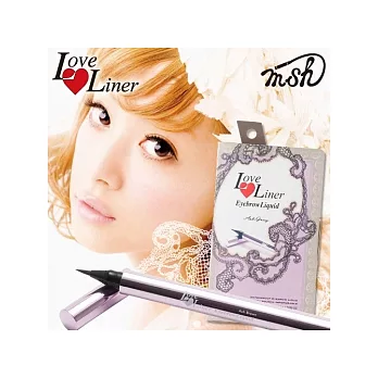 MSH LOVE-Love Liner 隨心所慾極細防水眉筆液(自然淺灰)★NEW新品登場