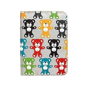 《DQ》Pass 旅遊趣護照夾(泰迪熊)