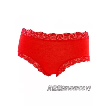 【EROSBODY】 艾若斯健美 100%天然莫代爾纖維女性內褲 (紅色)