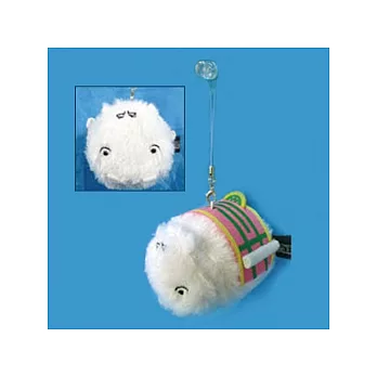 海賊王/航海王系列毛絨公仔螢幕擦吊飾。毛河馬羅布森