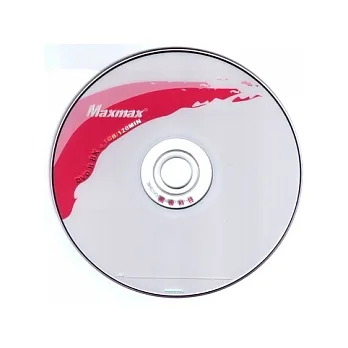 Maxmax 國碩 8X DVD-R 抹紅版 (50片)